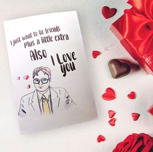 The Office I Love You Card